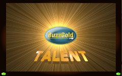 Buzzgold Talent intro screen Buzzgold Talent intro screen